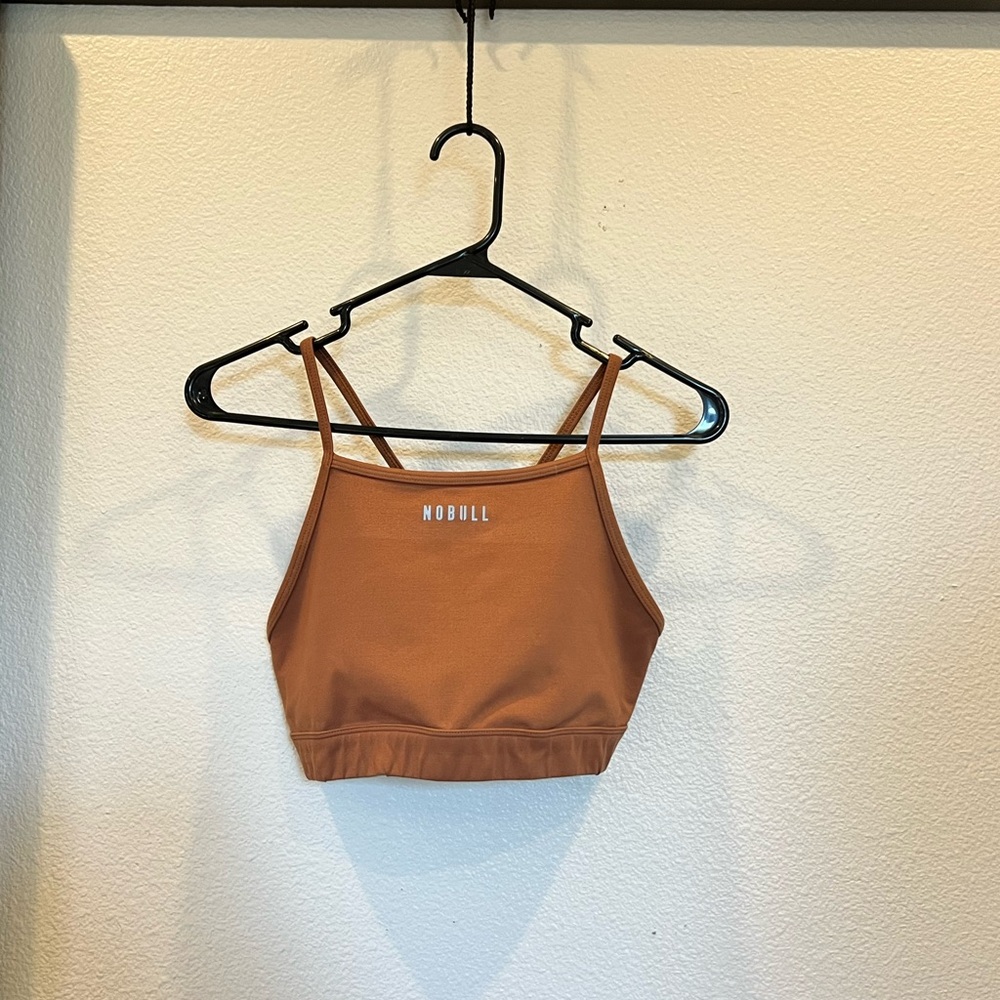 NOBULL Tan Athletic Bra